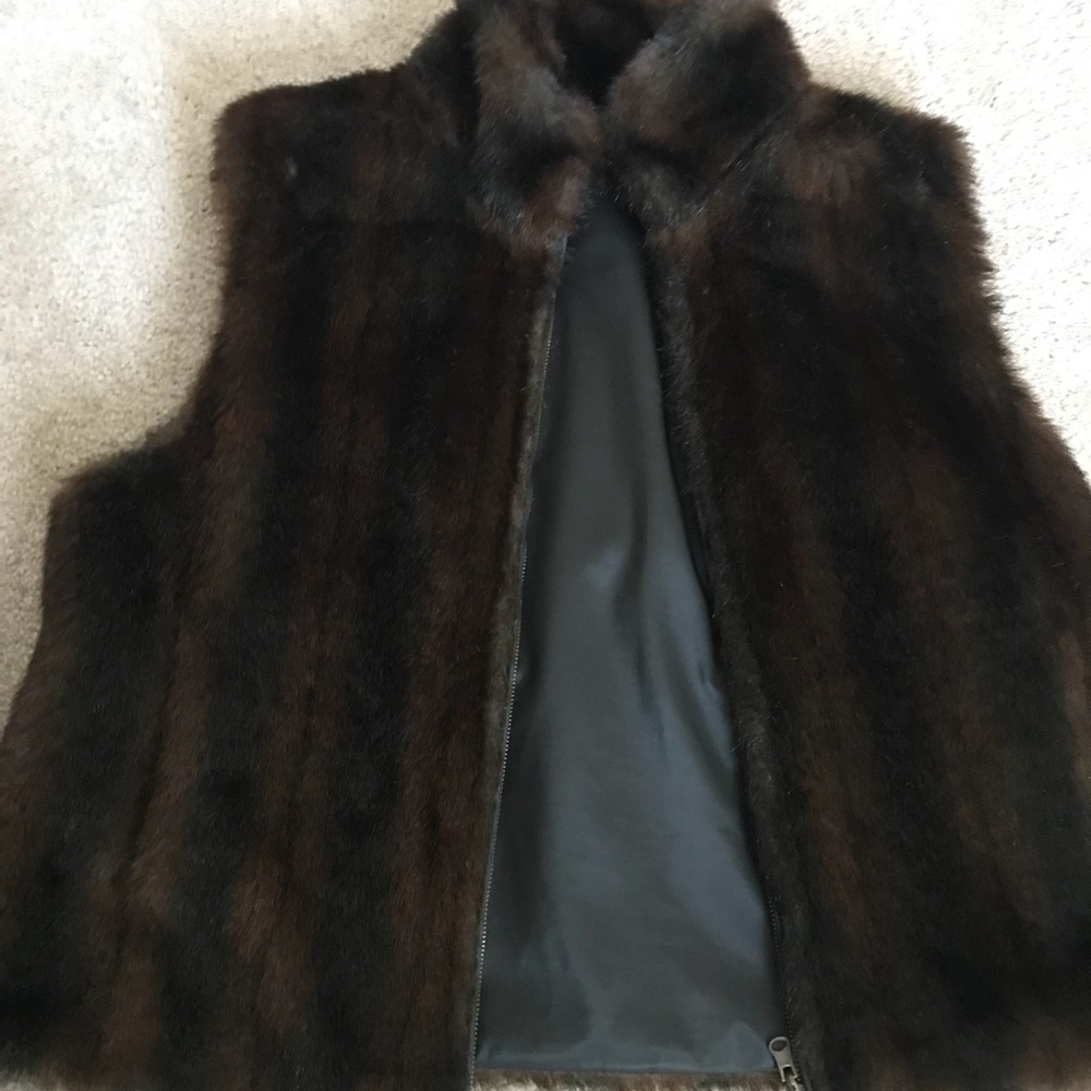 Faux Fur Reversible Vest
